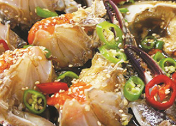 Soy Sauce-marinated Blue Crab
