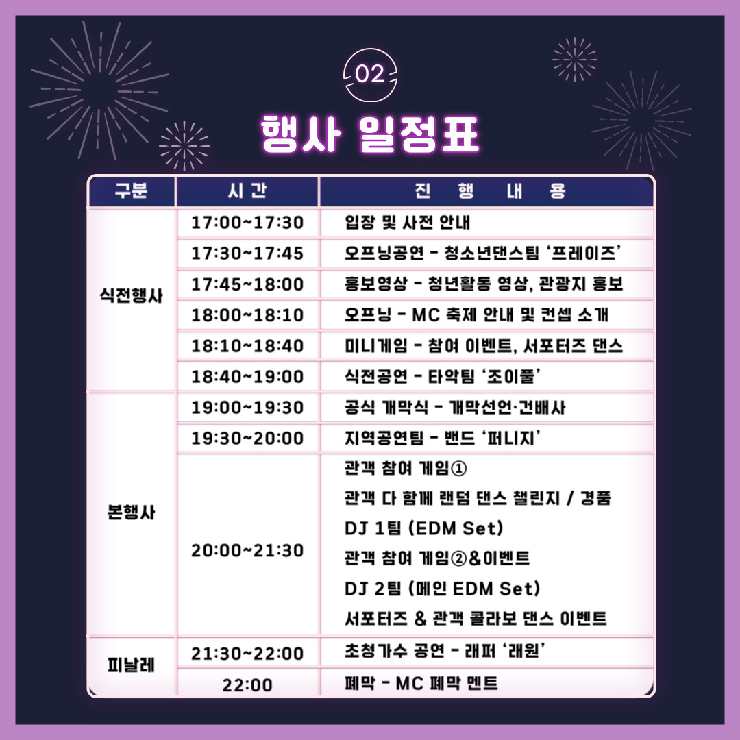 2025 부안청년축제 행사 안내 3번째 이미지