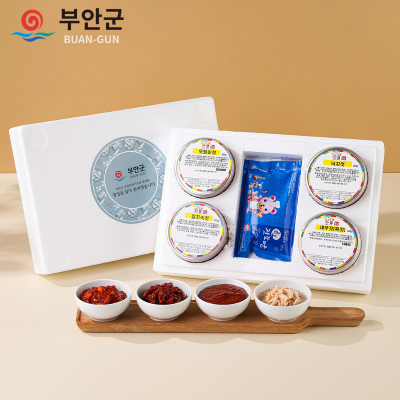 천년의젓갈 선물세트[오징어/낙지/갈치속/새우]