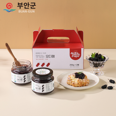 스테비아(무설탕) 오디잼