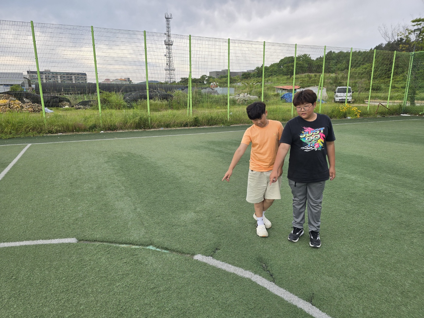 격포체육공원 보수 공사 필요 1번째 이미지