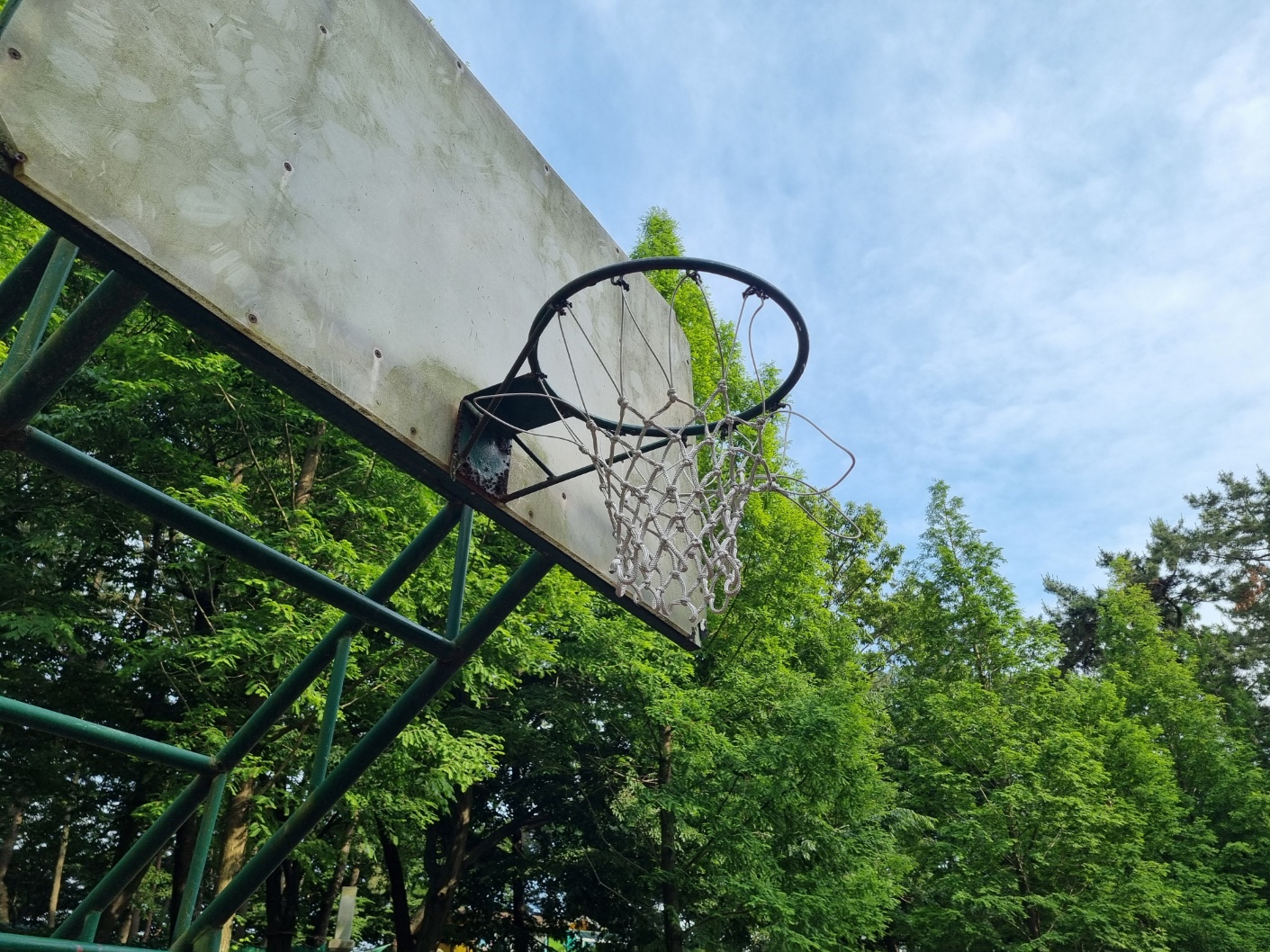 골망 빠지고 있음