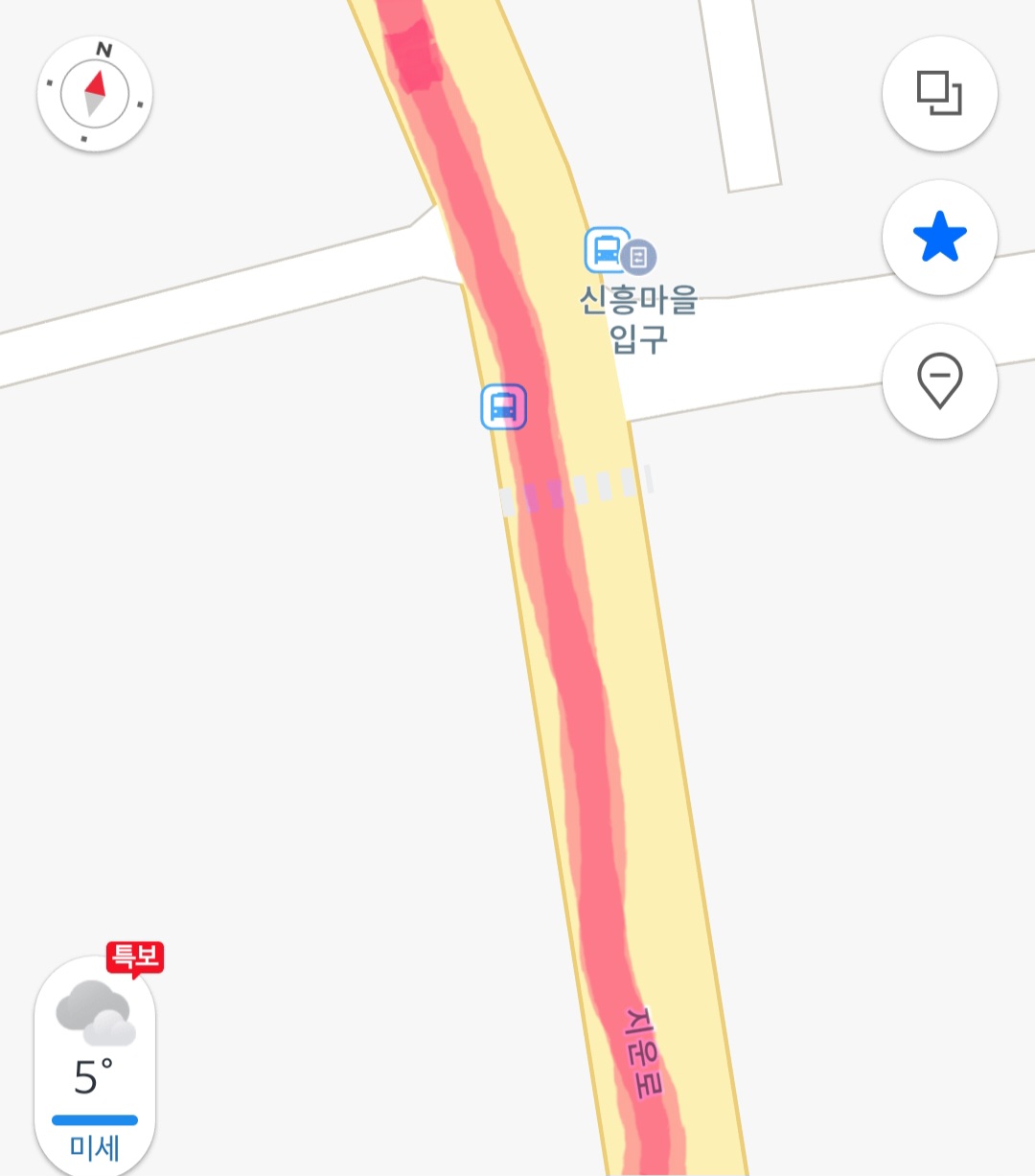 도로 포트홀 보수 요청 1번째 이미지