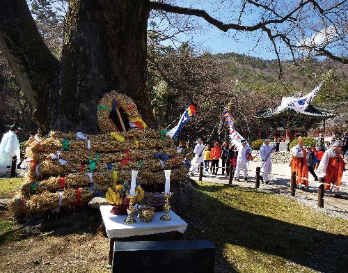 제5회전국부안관광사진공모전(내소사석포리당산제/입선)