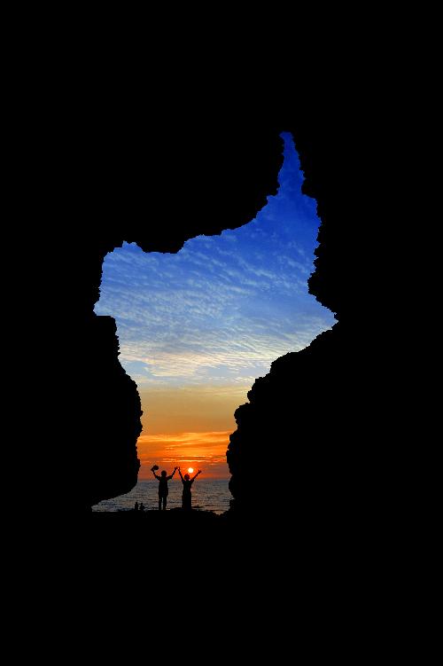 제4회부안관광사진공모전(채석강일몰/입선)