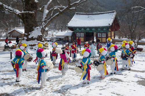 제4회부안관광사진공모전(내소사풍물놀이/입선)