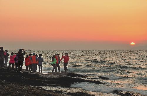 제4회부안관광사진공모전(격포항낙조/입선)