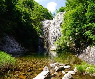 변산팔경의제2경직소폭포